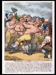 Beschrijving van een bokswedstrijd, 1812